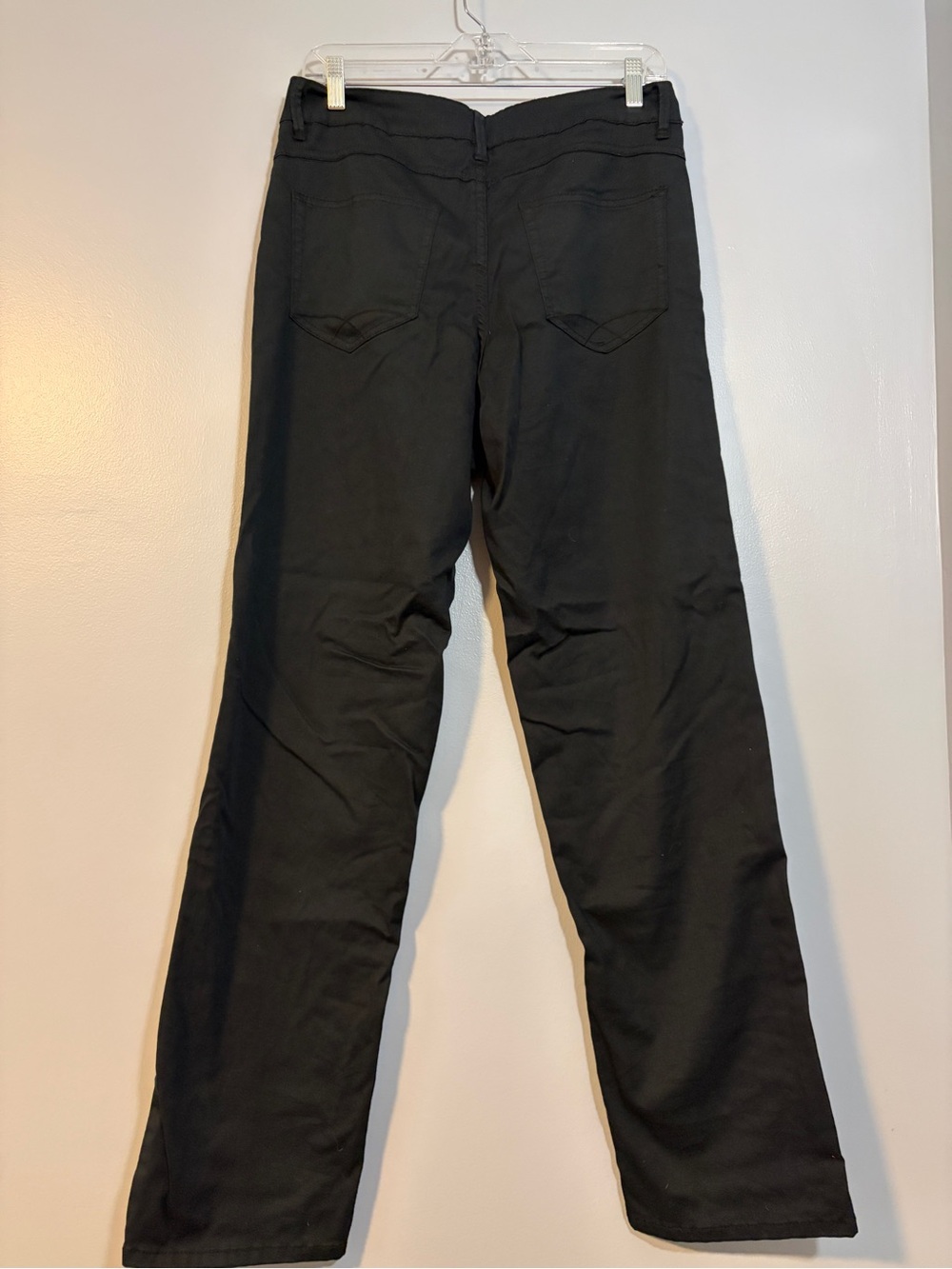 Christopher Blue Black Straight-Leg Pants